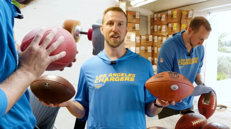 How To Prep An NFL Football LA Chargers