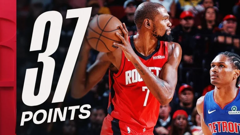 Kevin Durant Was COOKING vs Pistons! October 24, 2025