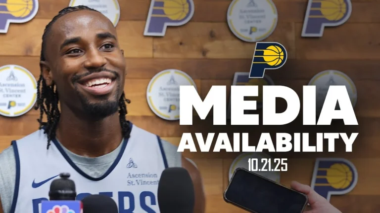 Indiana Pacers Media Availability October 21, 2025