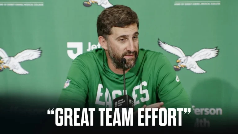Nick Sirianni On Win VS New York Giants