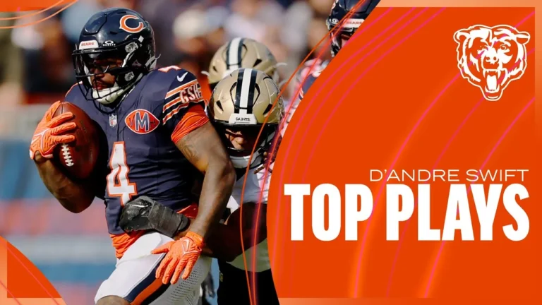 D’Andre Swift’s best plays from 138-yard game vs. Saints Week 7 Chicago Bears