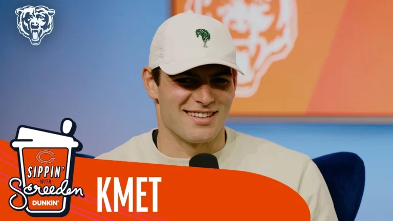 Cole Kmet talks golf and Chicago weather Sippin’ with Screeden Chicago Bears
