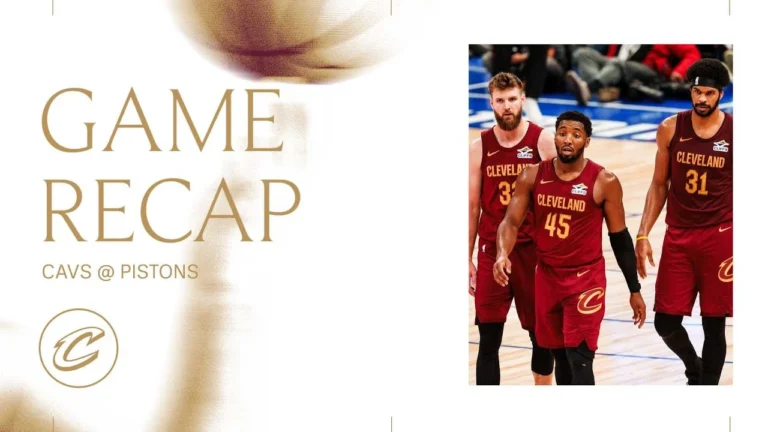 Game Highlights Cavs at Pistons 10.27.2025