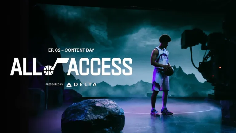 BEHIND-THE-SCENES of CONTENT DAY 2025 UTAH JAZZ AllAccess presented by Delta