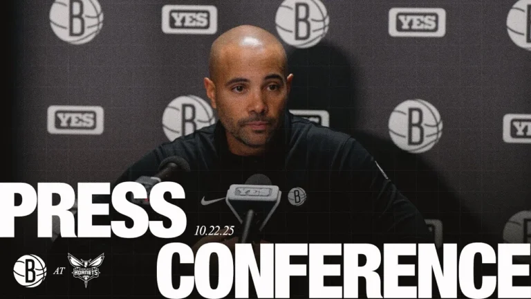 Jordi Fernández Postgame Press Conferences vs Charlotte