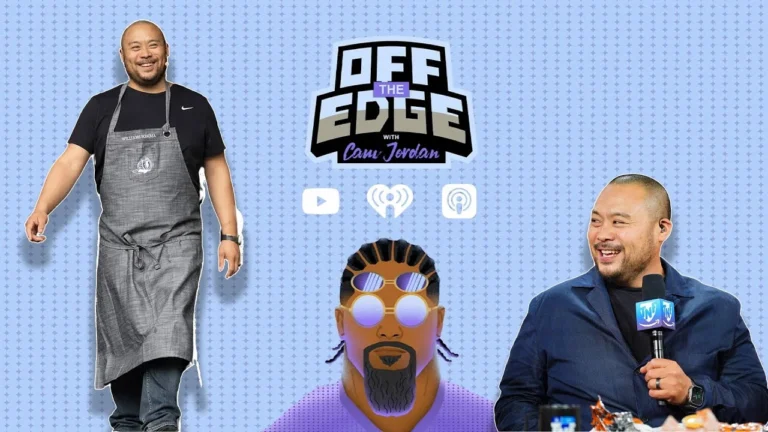 Chef David Chang on his NFL fandom Top NFL Food Cities Off the Edge with Cam Jordan