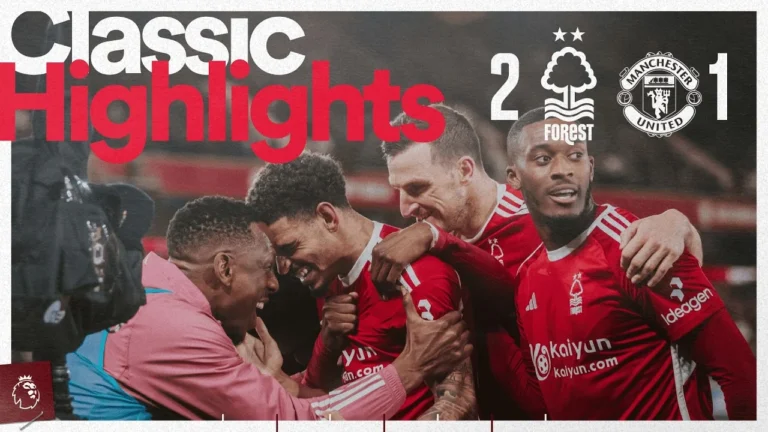 Gibbs-White Stunner! Nottingham Forest 2-1 Manchester United (2023 24) Classic Highlights