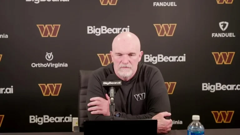 LIVE: HC Dan Quinn Speaks to the Media the Day After the Loss to the Bears Washington Commanders