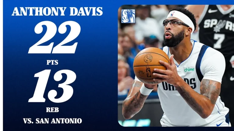 Anthony Davis (22 PTS 13 REB) vs. San Antonio Spurs October 15, 2025