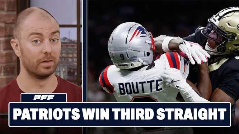 New England Patriots vs. New Orleans Saints Review PFF Grade Release Show