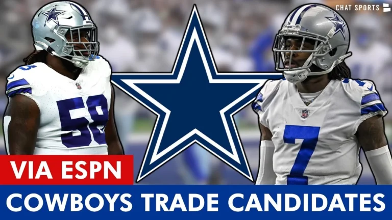 Cowboys Trade Candidates Before 2025 NFL Trade Deadline Per ESPN Led By Trevon Diggs & Sam Williams