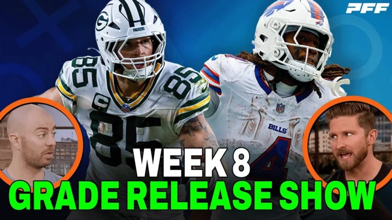 2025 NFL Week 8 Review & Grade Release Show PFF NFL Show