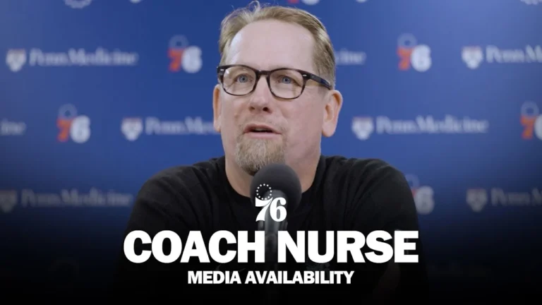 Philadelphia 76ers Postgame Media Availability Coach Nurse 10.22.25