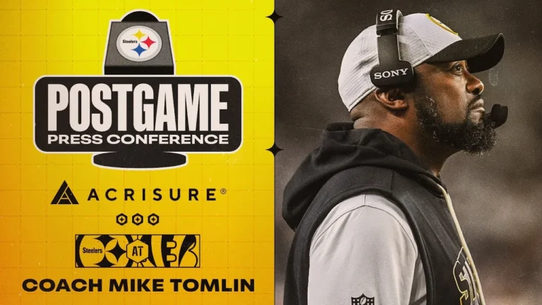 Coach Mike Tomlin Postgame Press Conference (Week 7 at Cincinnati Bengals) Pittsburgh Steelers