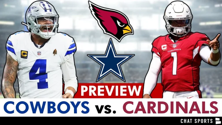 Cowboys vs. Cardinals Preview & Prediction, Injury News, Cooper Beebe, Donovan Wilson NFL Week 9