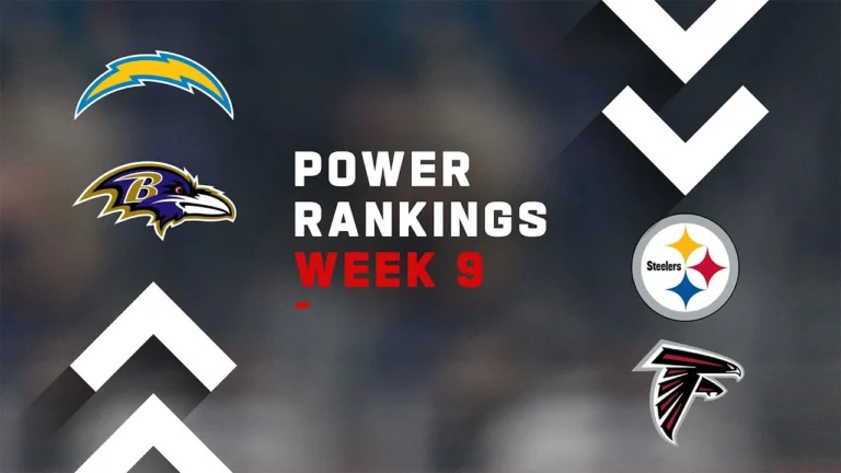 NFL Power Rankings Week 9: Chargers, Texans and Ravens on the rise