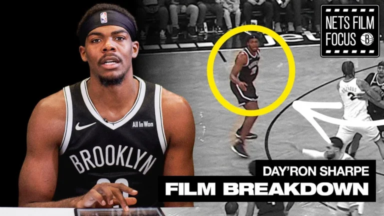 How DayRon Sharpe Impacts the Game on Both Ends Nets Film Focus