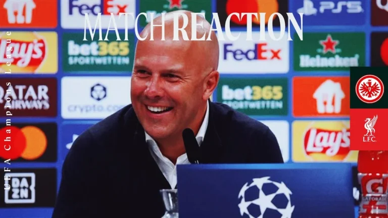 Frimpong & Isak injury update, plus Ekitike! Press Conference Frankfurt 1-5 Liverpool