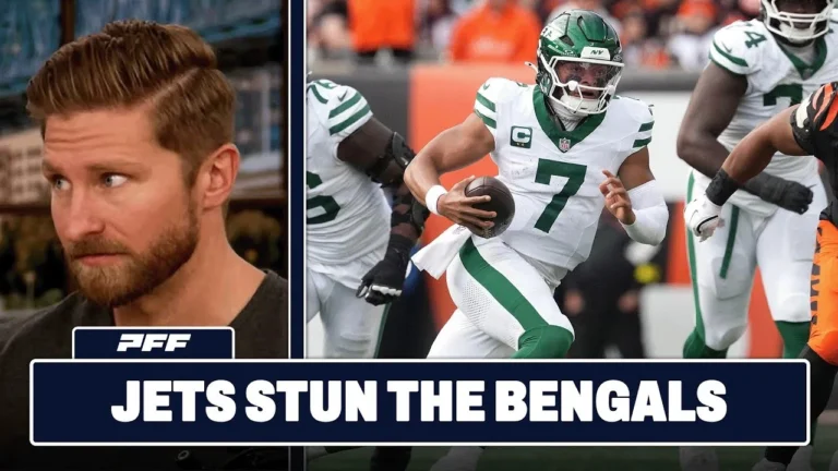 New York Jets vs. Cincinnati Bengals Review PFF Grade Release Show