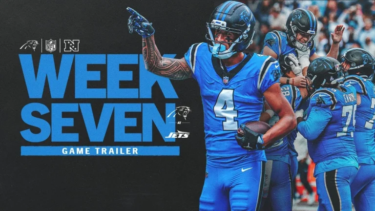 Panthers vs Jets: Week 7 Game Trailer