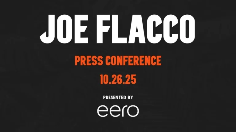 Joe Flacco Press Conference – October 26