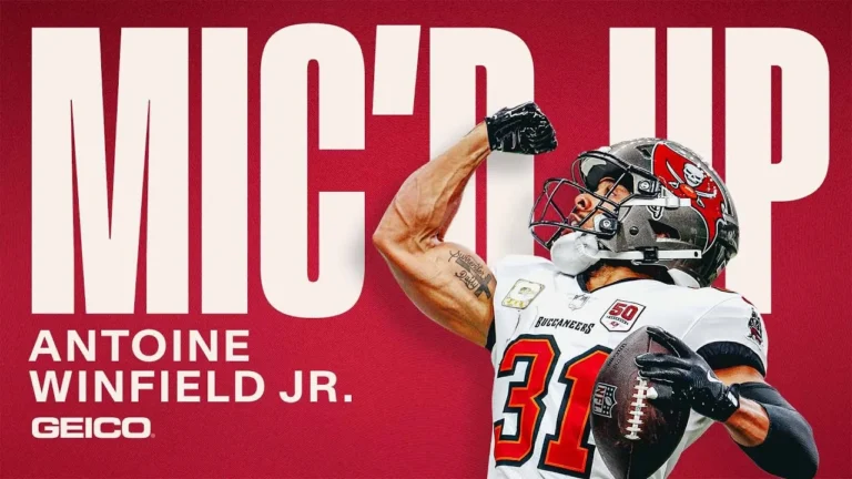 Antoine Winfield Jr. Micd Up vs. the Saints Tampa Bay Buccaneers