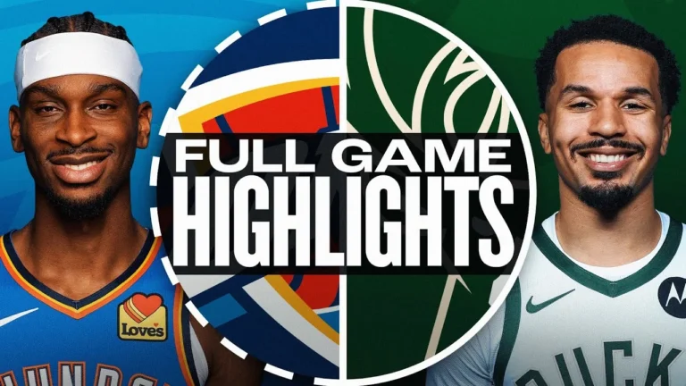 THUNDER at BUCKS FULL GAME HIGHLIGHTS October 14, 2025