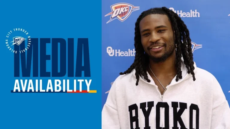 OKC Thunder Media Availability Practice Preseason October 13, 2025
