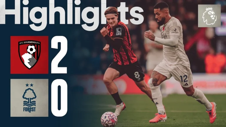 AFC Bournemouth 2-0 Nottingham Forest Extended Premier League Highlights