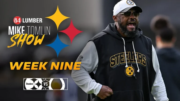 The Mike Tomlin Show: Week 9 vs Indianapolis Colts Pittsburgh Steelers