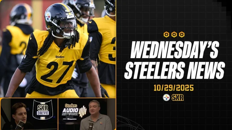 Steelers Prepare To Take On Colts SNR Drive (Oct. 29) Pittsburgh Steelers
