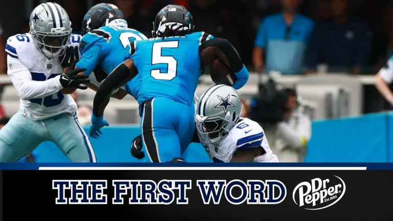 Instant Reaction to Cowboys Loss to Panthers Dr Pepper First Word