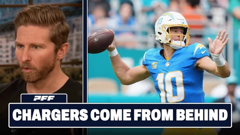 Los Angeles Chargers vs. Miami Dolphins Review PFF Grade Release Show