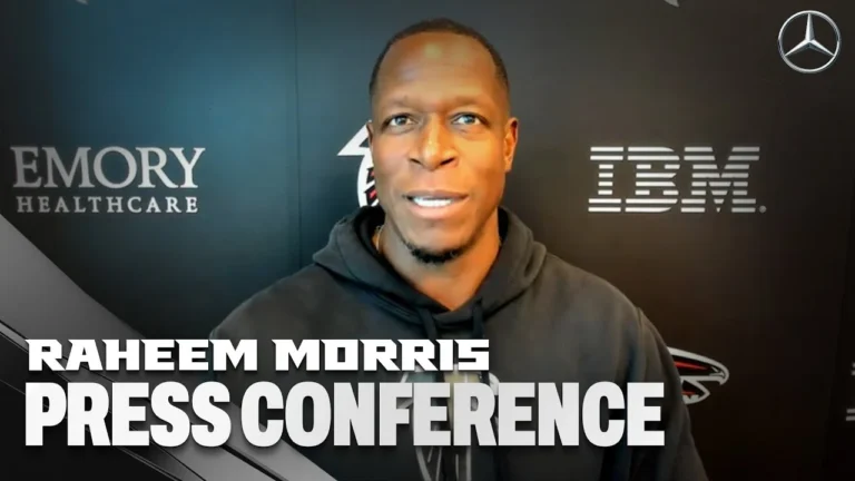 Raheem Morris on challenges during Atlanta Falcons matchup vs San Francisco 49ers Press Conference