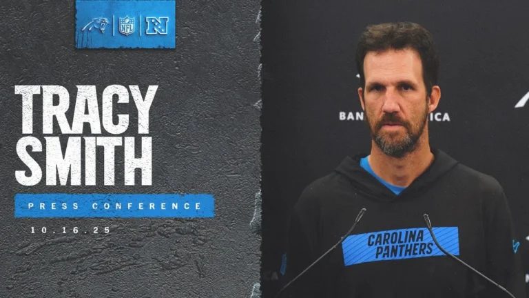Tracy Smith on the Panthers kicking game and Week 7 challenges Carolina Panthers