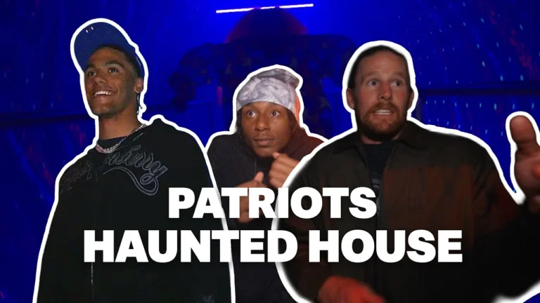 Christian Gonzalez, Marcus Jones & Patriots Defense Take on a Haunted House New England Patriots
