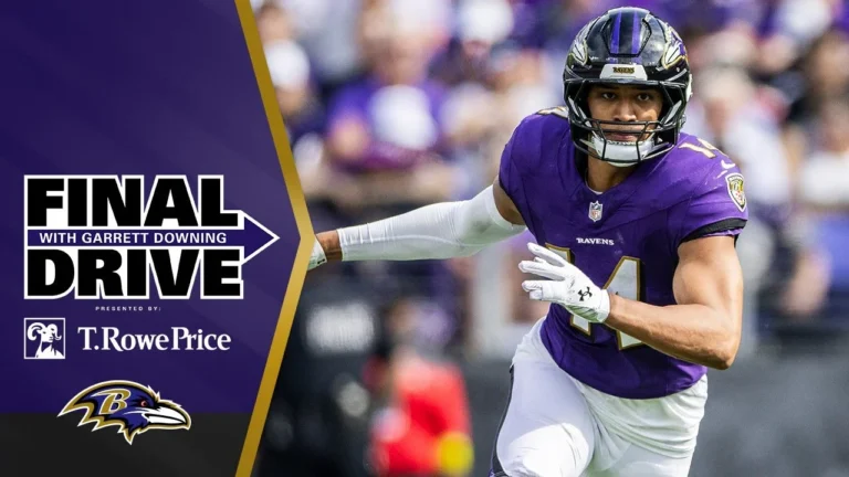 Ravens Have Entered Playoff Mode Baltimore Ravens Final Drive