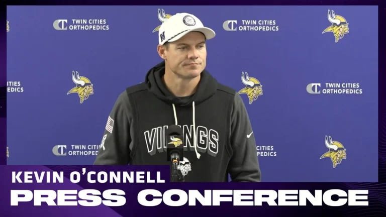 Kevin OConnell on Minnesota Vikings Preparing for Philadelphia Eagles in Week 7