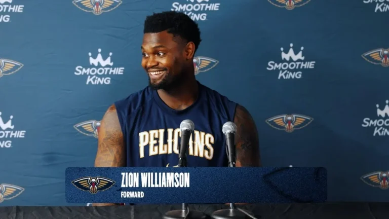 Zion Williamson Pelicans-Rockets Postgame 2025 NBA Preseason