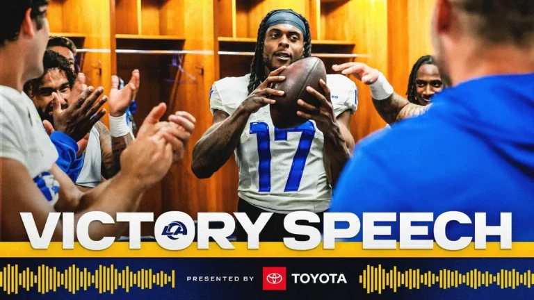 First Touchdown As A Ram! Sean McVays Victory Speech After Win Over Titans