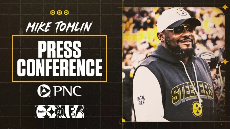 Coach Tomlin Press Conference (Week 7 at Cincinnati Bengals) Pittsburgh Steelers