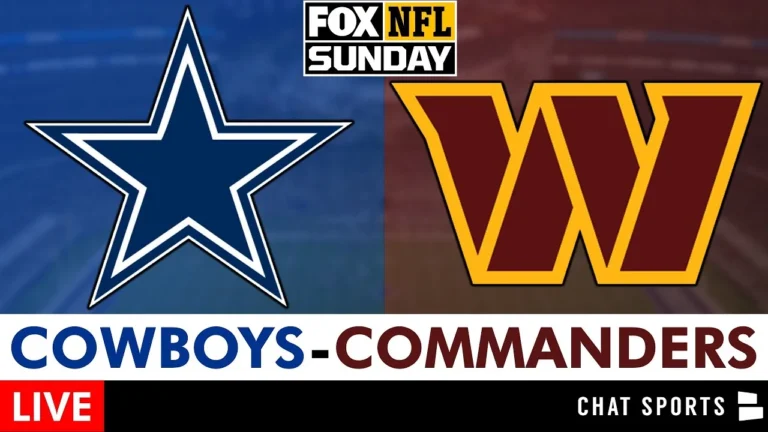 Cowboys vs. Commanders Live Streaming Scoreboard, Play-By-Play & Highlights NFL Week 7 On FOX