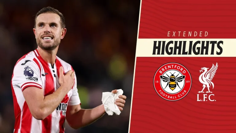Brentford 3-2 Liverpool Extended Premier League Highlights