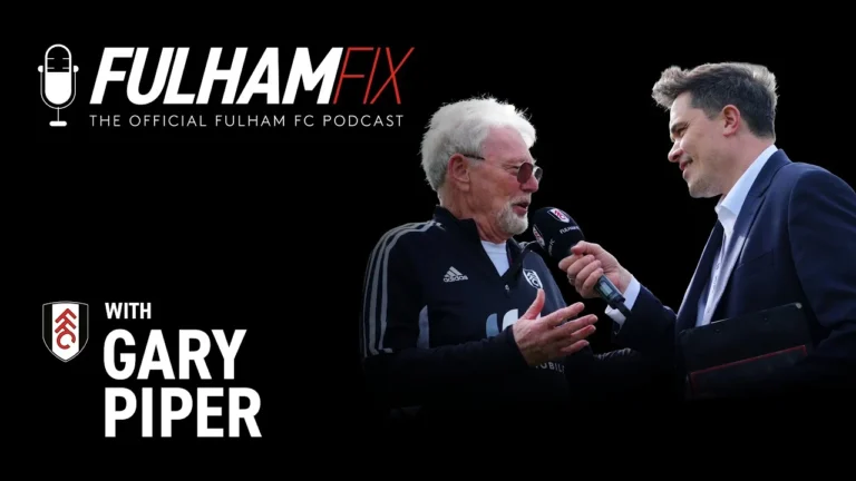 Fulham Fix Podcast Episode 48 Reverend Gary Piper