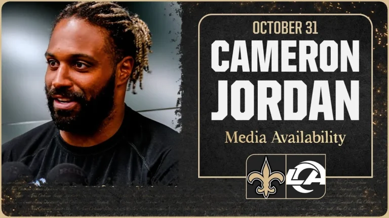 Cam Jordan talks Matt Stafford, LA Rams Offense New Orleans Saints