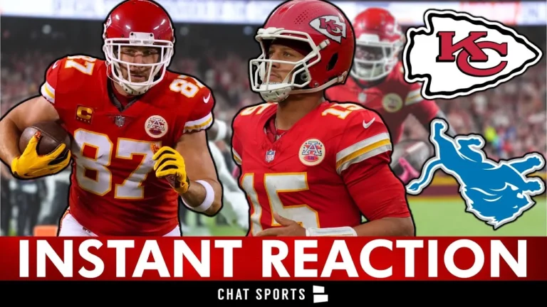 Why The Kansas City Chiefs Won 30-17 Over Detroit Lions On Sunday Night Football