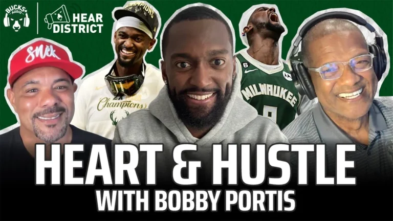 Bobby Portis on his Pitch to Giannis, 2021 Bucks Title & Leading a Young Team (Hear District Ep. 85)