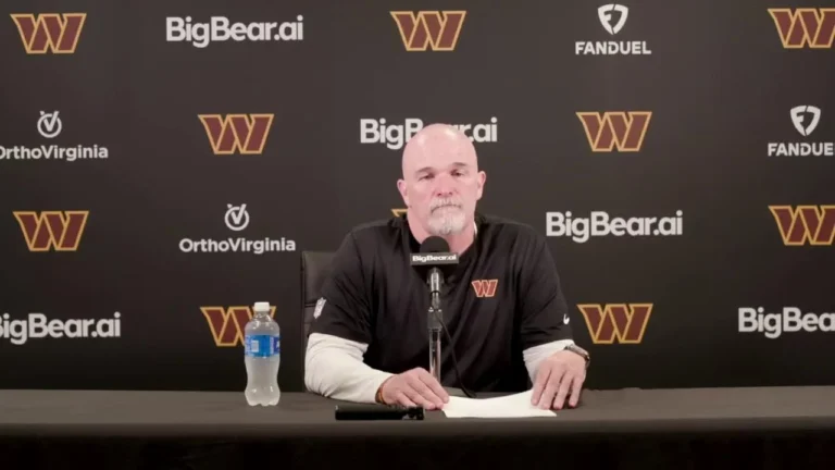 LIVE: HC Dan Quinn Speaks to the Media the Day After the Loss to the Bears Washington Commanders