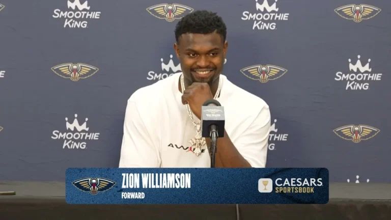 Zion Williamson interview Pelicans-Grizzlies Postgame 10 22 2025