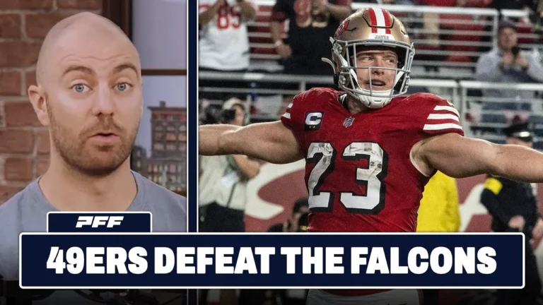 Atlanta Falcons vs. San Francisco 49ers Review PFF Grade Release Show